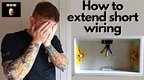 use junction box to extend wire|how to extend 240v wire.